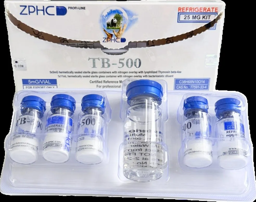 TB-500 packaging made by ZPHC